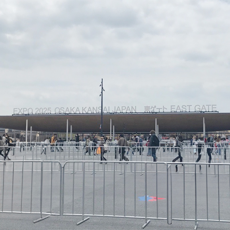 大阪・関西万博会場のようす