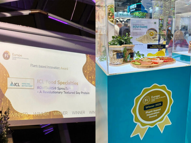 Plant-Based Innovation Award at 2025 Food Ingredients Europe
